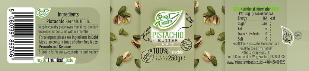 Pure Pistachio Paste- 250g