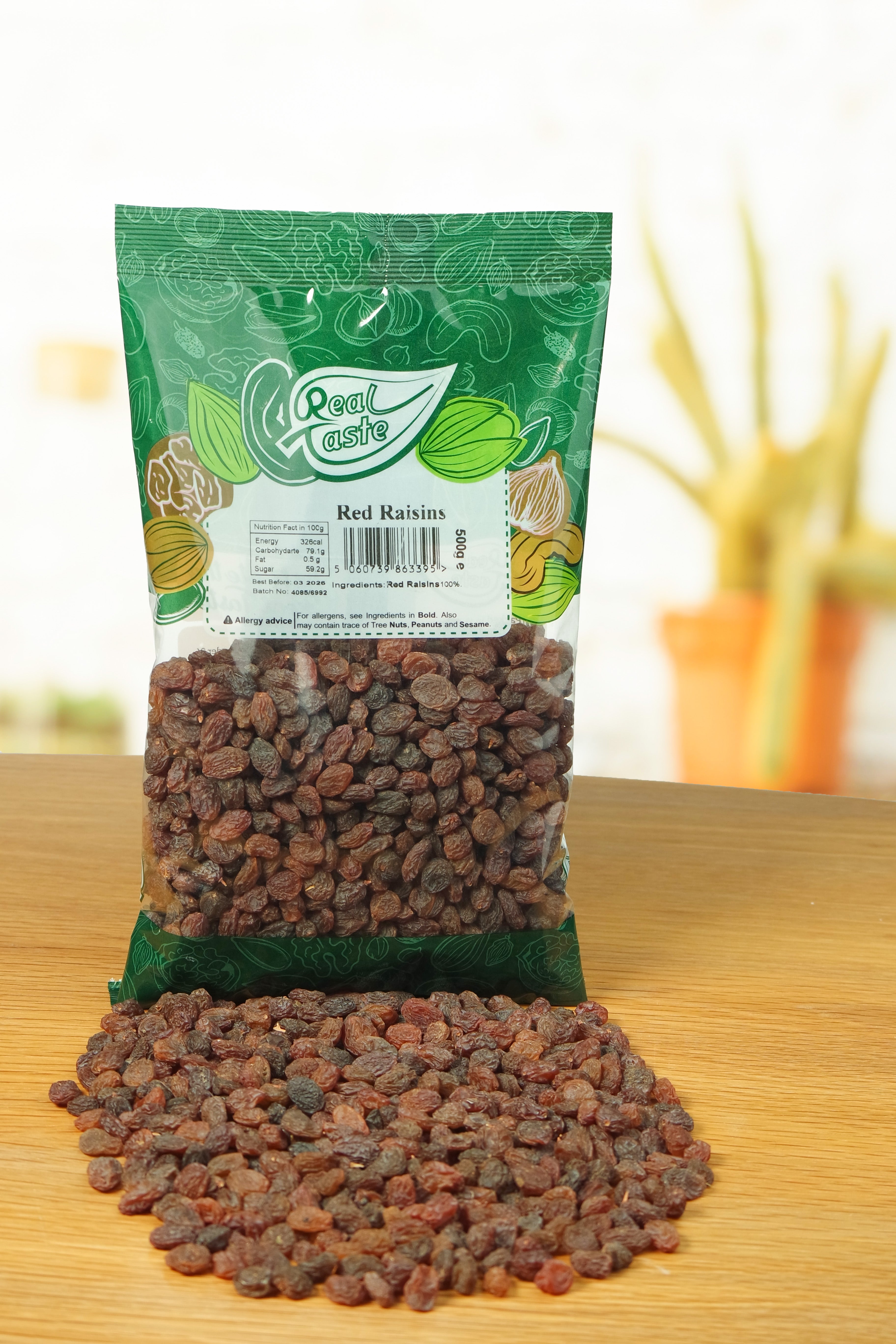 Red Raisins UK – Natural Sweet Snack & Baking Fruit – WeroneShop