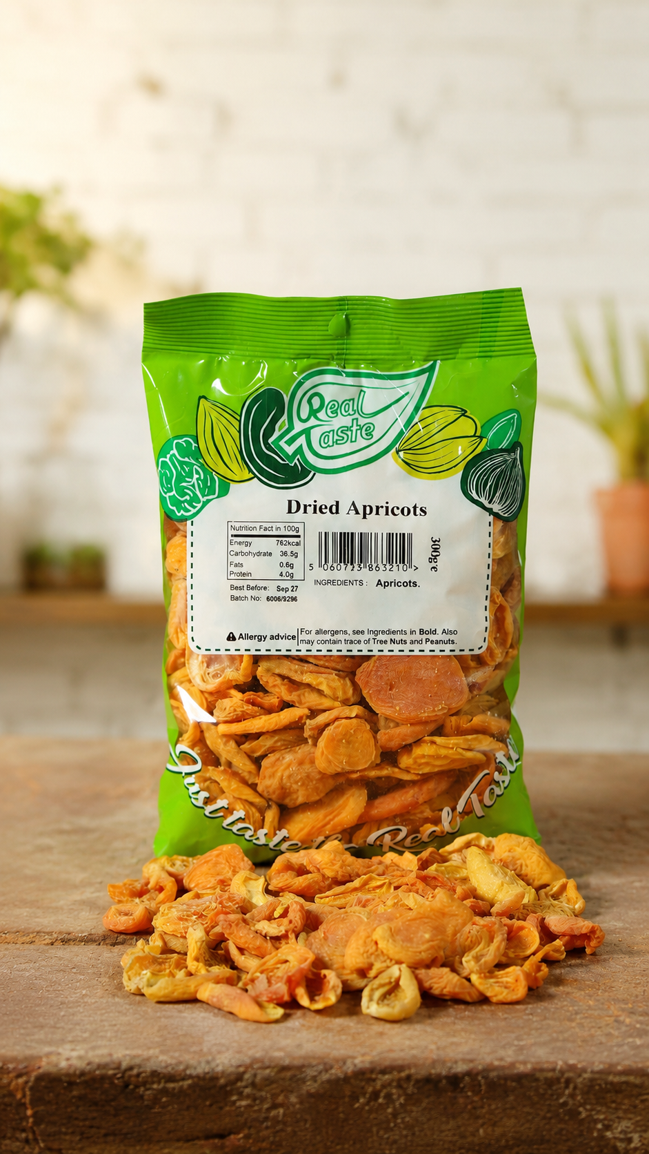 Dried Sliced Apricot - 300g
