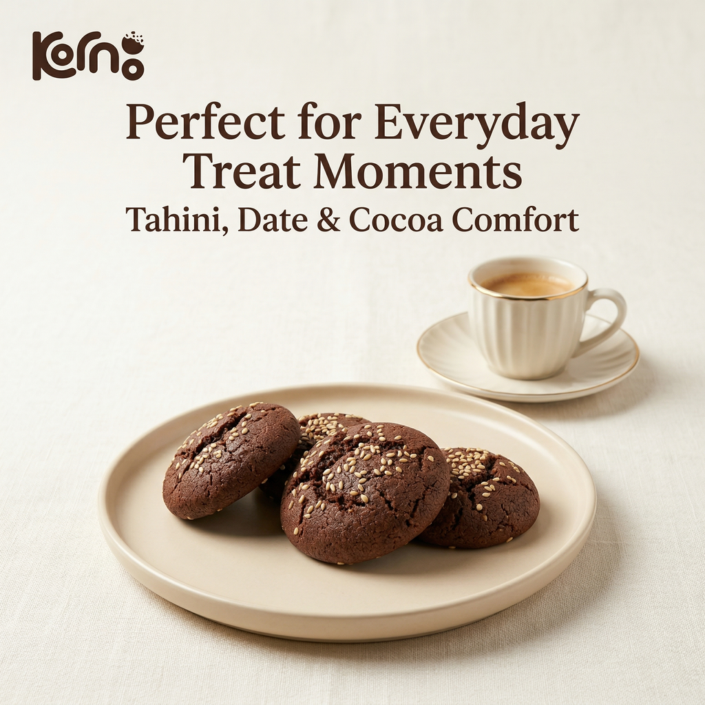 Kornoo Healthy Delight Tahini & Date Cookies 5pcs