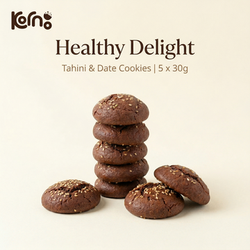 Kornoo Healthy Delight Tahini & Date Cookies 5pcs