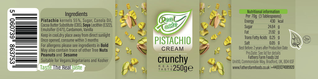 Pistachio Cream Crunchy - 250g