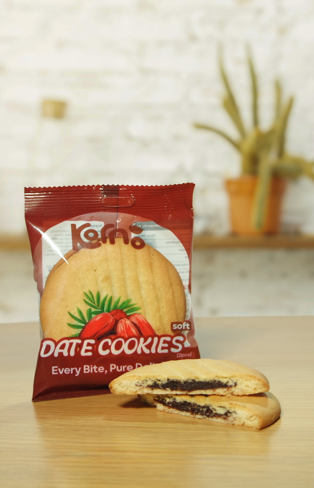 Kornoo Soft Date Cookie 2pcs