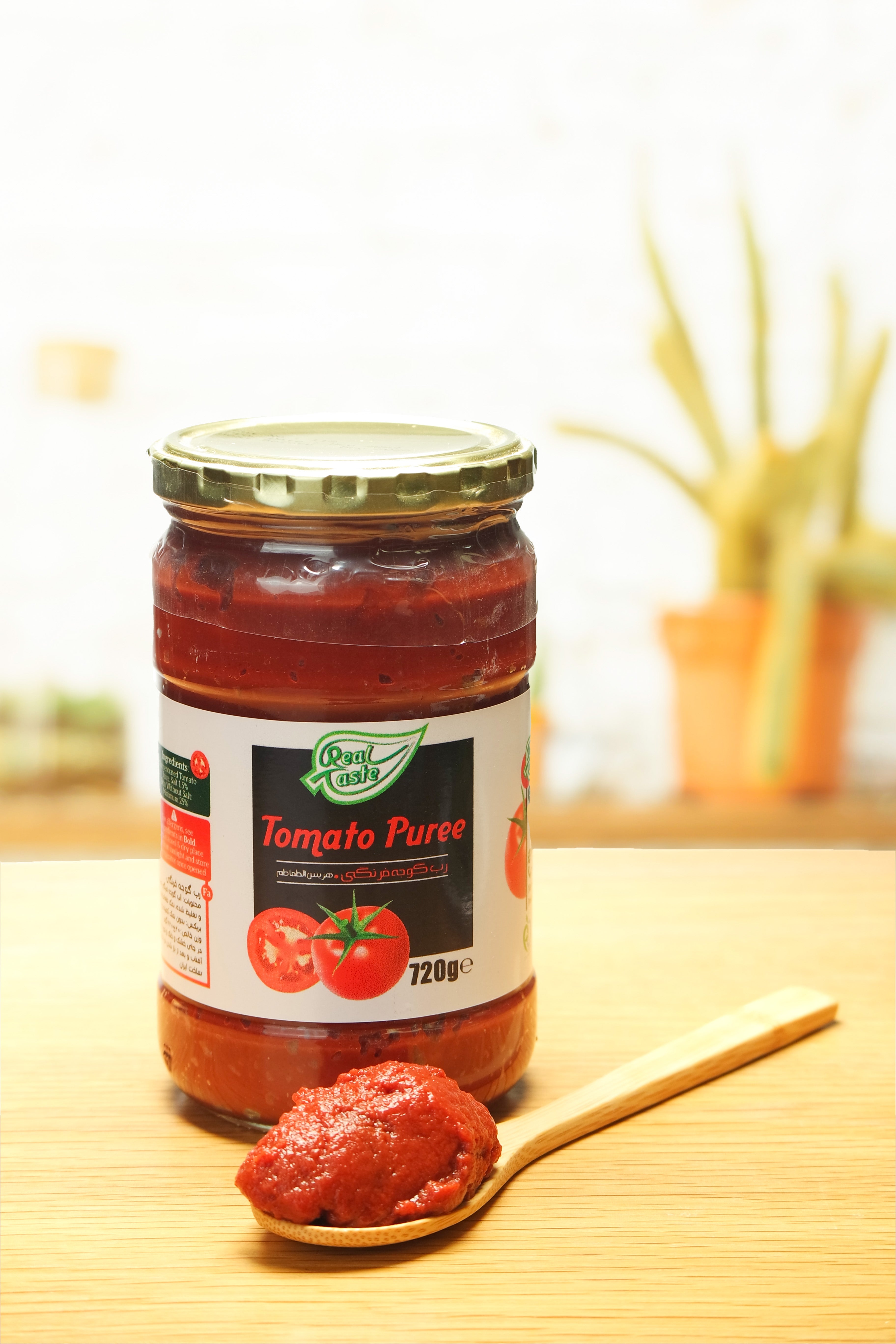 Real Taste Tomato Purée – Double Concentrated Rich Tomato Paste UK